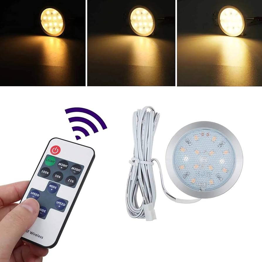 Amazon | 4 個 インテリア Led スポット ライト12VLEDルーム